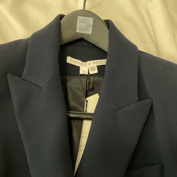 Veronica Beard Navy blazer Jacket - Picture 2 of 6
